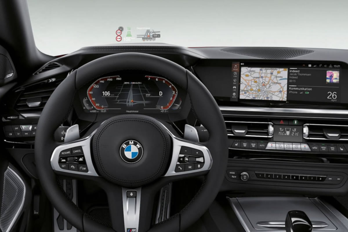 Interior de BMW Z4