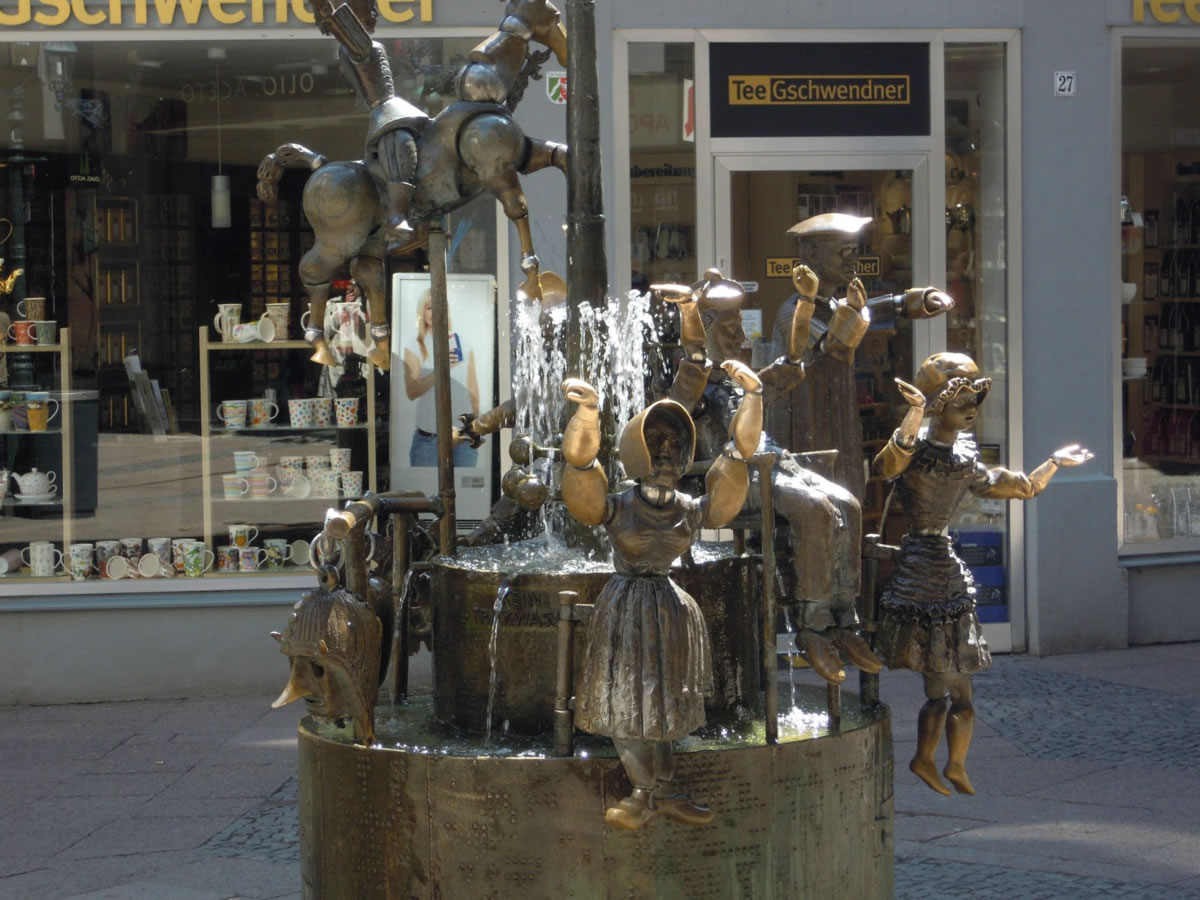 Fuente de títeres de Aachen