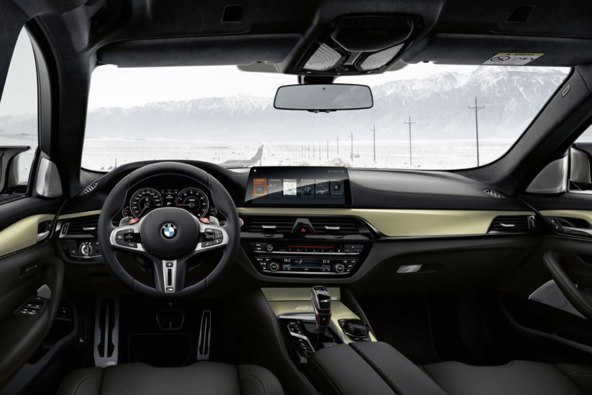 Interior del BMW M5