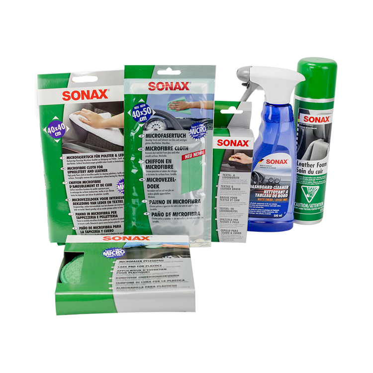 Productos limpieza interior coche