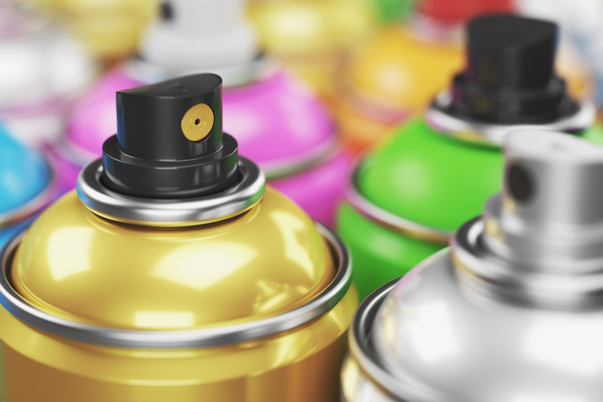 Spray de retoque pintura