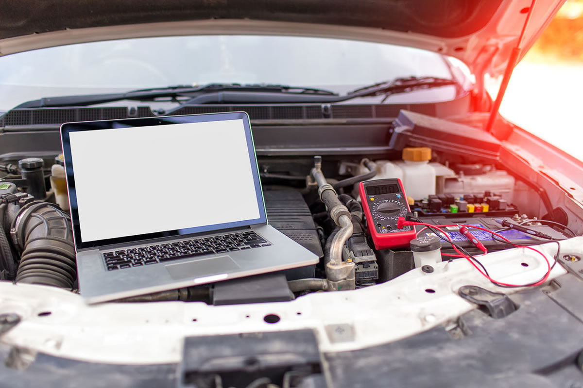 Centralita de un coche