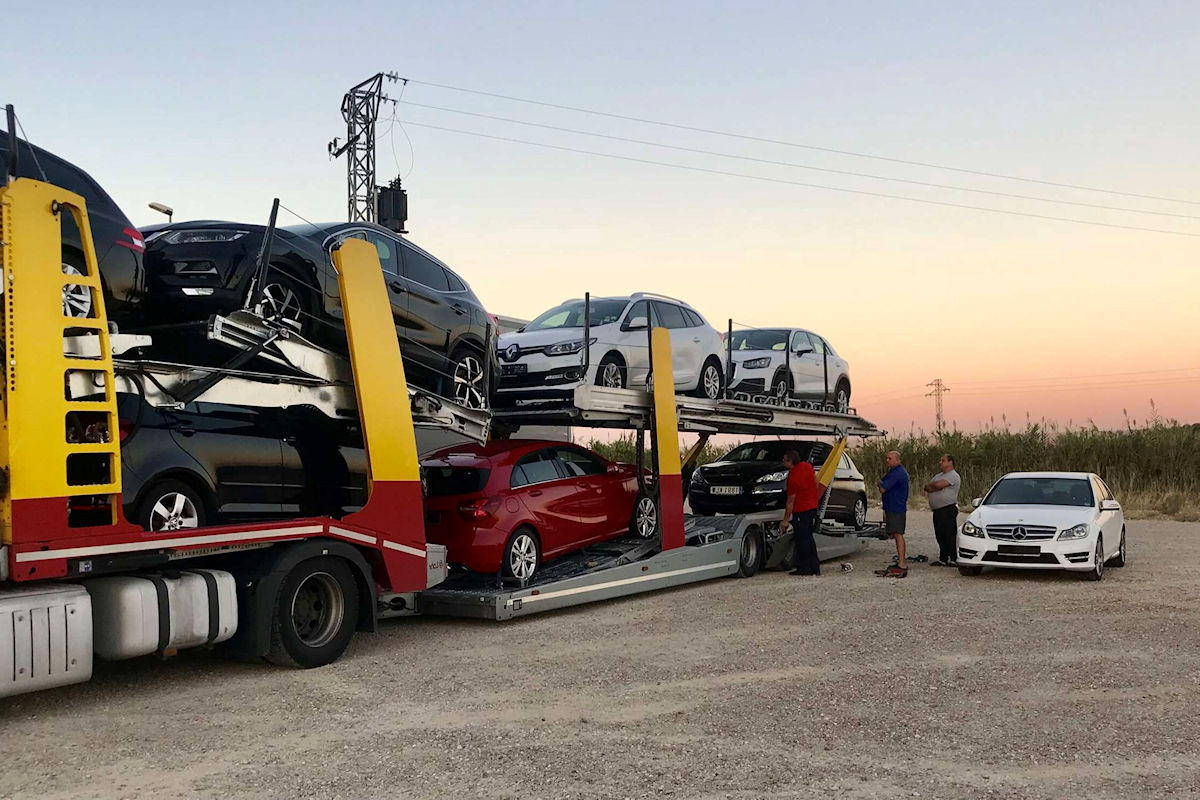 Importar un automóvil desde Bélgica